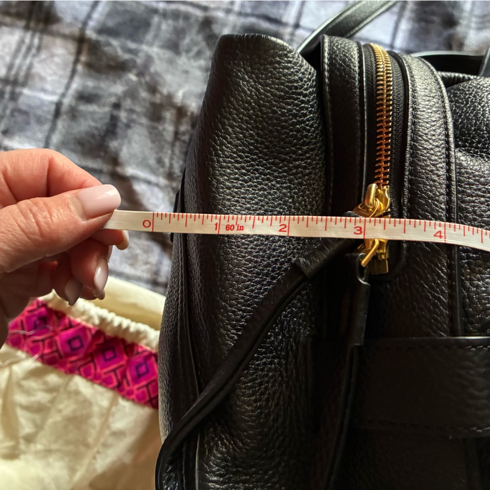 ✨Like New Tory Burch Leather Satchel Bag - Picture 6 of 10
